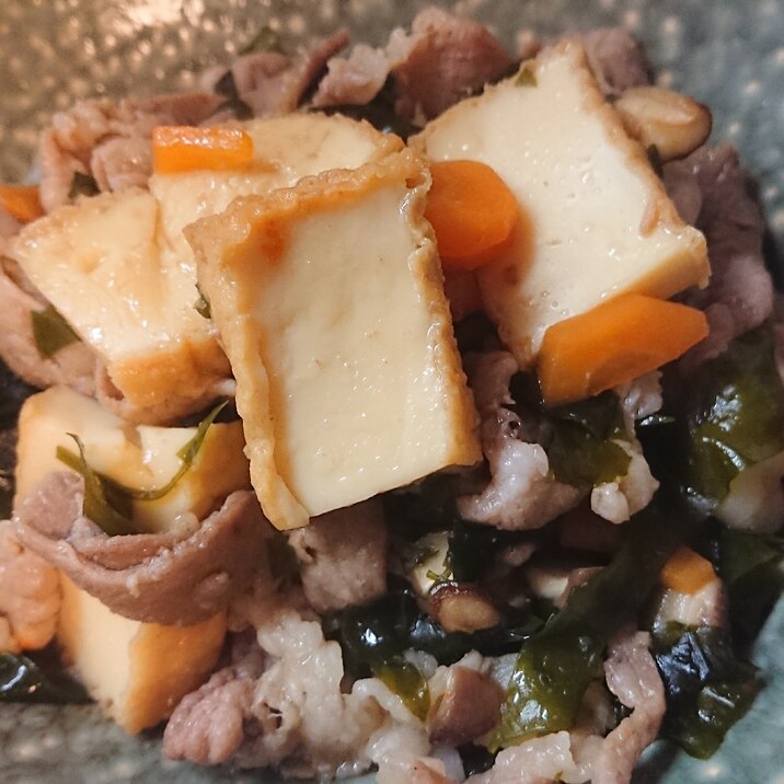 生ワカメと厚揚げの炒め煮 レシピ 作り方 By 実り Kitchen 楽天レシピ 生ワカメと厚揚げの炒め煮 レシピ 作り方 By 実り Kitchen 楽天レシピ